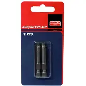 Bahco x2 bits t15 50mm 1/4" dr standard. | 59S/50T15-2P