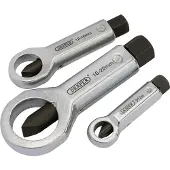 Draper Moerensplijterset, 9 - 22 mm (3-delig) (Set)