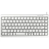 Cherry Compact-Keyboard G84-4100 - Toetsenbord - PS/2, USB - Duits - Lichtgrijs