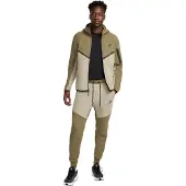 Nike Tech Fleece Sportswear Trainingspak Olijfgroen Beige Zwart