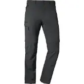 Schöffel - Pants Koper1 Zip Off - Trekkingbroek 50 - Regular, grijs/zwart