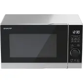 Sharp YC-PS204AE-S solo magnetron - 700W - 20 liter - zilver