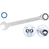 BRILLIANT TOOLS BT013716 BT013716 Ringsleutel met ratel Sleutelbreedte (metrisch) 16 mm