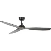 Beacon Lighting Moto plafondventilator, zwart, Ø 132 cm, stil - Beacon , Moto, Zwart, Woonkamer, Kunststof, Modern