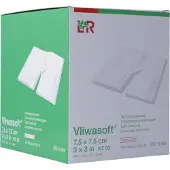 Lohmann & Rauscher GmbH & Co. KG Vliwasoft Splitkompres Y-Vormig 7.5 x 7.5cm 12099 50 St Compressen
