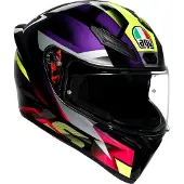 AGV K1 S Fastlap Zwart Lila Integraalhelm Maat XS