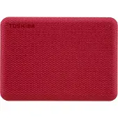 Toshiba Canvio Advance HDD 4TB Rood Externe harde schijf, USB 3.2 Gen 1x1 (5 Gbit/s)