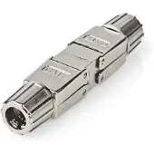 Nedis Netwerkkoppeling | CAT7 | Afgeschermd | RJ45 Female | RJ45 Female | Recht | Metaal | Doos - CCGB89020ME