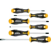 Felo Ergonic Sl Pozidriv Philps Schroevendraaierset 6 Stukken