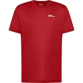 Jack Wolfskin Tech T-shirt Met Korte Mouwen Rood S Man