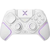 PDP Victrix Pro BFG - Draadloze Playstation Controller - Wit - PS5, PS4 & PC
