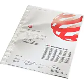 Leitz Premium Showtassen A4 Glashelder Transparant 80 micron PVC (Polyvinylchloride) Boven 4 Gaten 100 Stuks