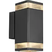 Nordlux Elm Double 45331003 Wandlamp GU10 Zwart