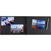 Exacompta Life Fotoalbum Spiraal Harde kaft Papier 22,8 x 33 x 3 cm Blauw