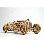 Ugears Houten 3D Model - U-9 Grand Prix Car