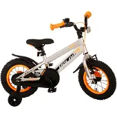 Volare Rocky Kinderfiets - Jongens - 12 inch - Grijs