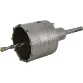 AWTOOLS - Betonboorkroon - 65x100mm - SDS-PLUS - Staal en Carbide