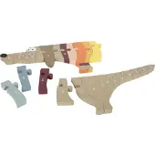 Small Foot - Houten Letter- en Vormenpuzzel Hond, 26st.