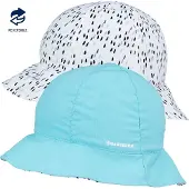Waimea UV Zonnehoed Junior Reversible - Bali - Blauw