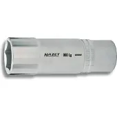 Hazet Dopsleutel 900LG-18 · 1/2 inch (12,5 mm) vierkant hol · Buiten-zeskant-tractieprofiel · SW 18 mm