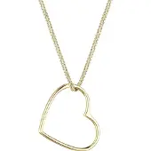 Elli damesketen 925 zilver One Size Goud 32020152