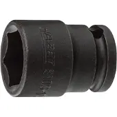 Hazet Krachtdopsleutel 880S-17 · 3/8 inch (10 mm) vierkant hol · Buiten-zeskant-tractieprofiel · SW 17 mm