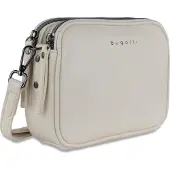Bugatti Schoudertas 'Almata' beige / zwart