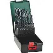 Metabo 627667000 Metaal-spiraalboorset 25-delig 1 mm, 1.5 mm, 2 mm, 2.5 mm, 3 mm, 3.5 mm, 4 mm, 4.5 mm, 5 mm, 5.5 mm, 6 mm, 6.5 mm, 7 mm, 7.5 mm, 8 mm, 8.5 mm,
