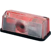 Carpoint Breedtelicht 12 Volt Rechthoek 95 Mm Rood/wit