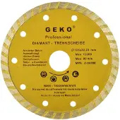 GEKO Diamant-Trennscheibe, TURBO, 125x8x22mm