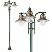 Ks Verlichting Klassieke tuinlamp Toscane groen