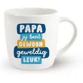 Miko - Vaderdag mok - PAPA JE BENT GEWOON GEWELDIG LEUK