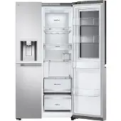LG InstaView GSXE90BSAD American-Style Smart Fridge