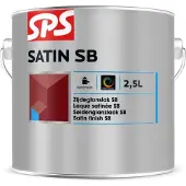 SPS Satin SB Lak - Wit - 0,75L
