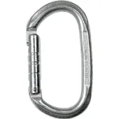 Climbing Technology Pillar Steel Ovaal Steel Solid Straight Gate