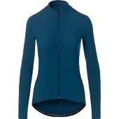 Giro Chrono Longsleeve Thermische Jersey Dames, blauw S 2022 Wielershirts