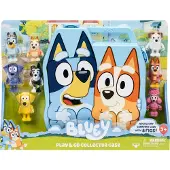 Moose BLUEY Verzamelkoffer met 8 speelfiguren Deluxe set