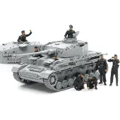 Tamiya Wehrmacht Tank Crew Set - Scale 1/35 - Tamiya - TAM35354