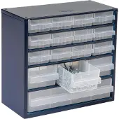 Raaco Metalen Ladekast - 16 lades - 150 x 306 x 282 mm