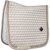 Kentucky Horsewear Horsewear - Zadeldoek glitter band dressage beige
