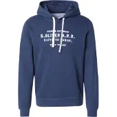 s.Oliver Sweatshirt donkerblauw / wit