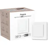 Aqara Light Switch H2 Eu (2 Buttons 1 Channel Slimme Schakelaar Wit