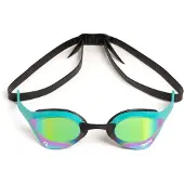Arena Bril 'COBRA ULTRA SWIPE MIRROR' turquoise