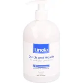 Linola Douche en Was - Douchegel voor de droge huid of een huid die gevoelig is voor neurodermitis 500 ml Douchegel