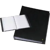Rillstab Showalbum Original A4 zwart 20
