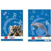 Herlitz 215038 schrijfblok & schrift A4 50 vel Meerkleurig