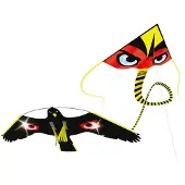 Ketrop Vogelverjager Twin Terror Kite en Terror Hawk - 7 Meter