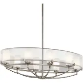 Kichler LED Kroonluchter | 3W 3000K 2400Lm 830 | Dimbaar | Classic Pewter