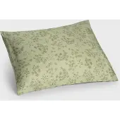 Yumeko Kussensloop Katoensatijn 50x60 Groen - Eco, Bio & Fairtrade