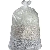 Deiss Afvalzakken Premium - LDPE - 240 L - 80 micron - transparant - 100 stuks